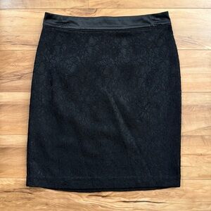 Elegant Black Lace Skirt by Forever 21